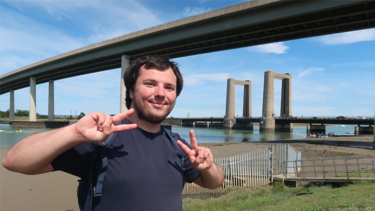 SolHan_Do's tweet card. Kent Coast Walk - Lower Halstow to the Sheppey Crossing!