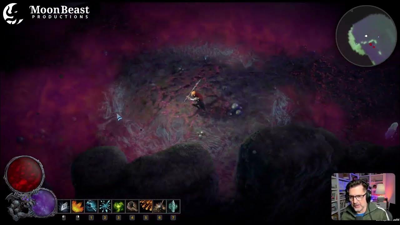 MoonbeastInc's tweet card. Streaming first-look of our game TODAY at 1 PM Pacific!