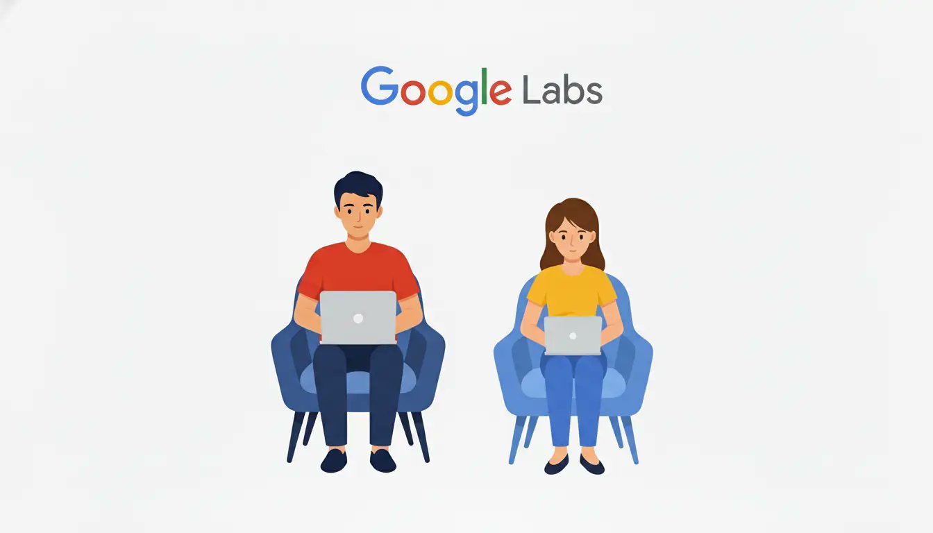 Nocode_fr's tweet card. Découvrez tous les outils IA de Google Labs : Pomelli pour le marketing, Flow/Veo 3 pour la vidéo, Opal no-code, NotebookLM et AI Mode. Guide complet avec FAQ.