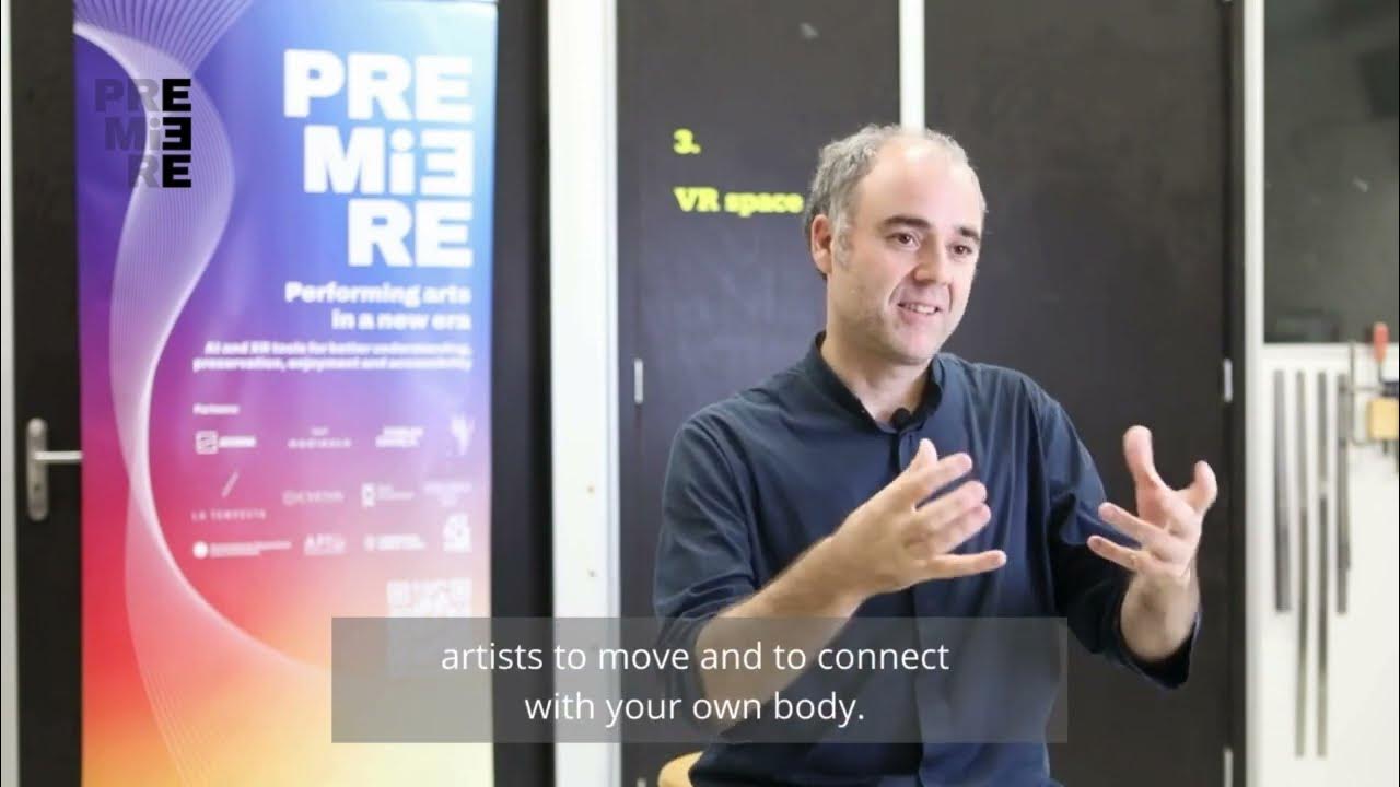 PremiereEu's tweet card. Pablo Palacio on AI Toolbox and Dance Creation for the PREMIERE...