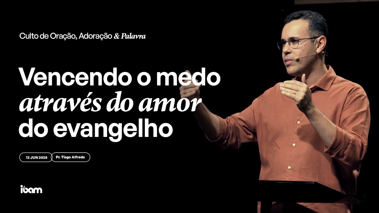 DatiegeS's tweet card. Vencendo o medo através do amor do evangelho - 12/06/2025