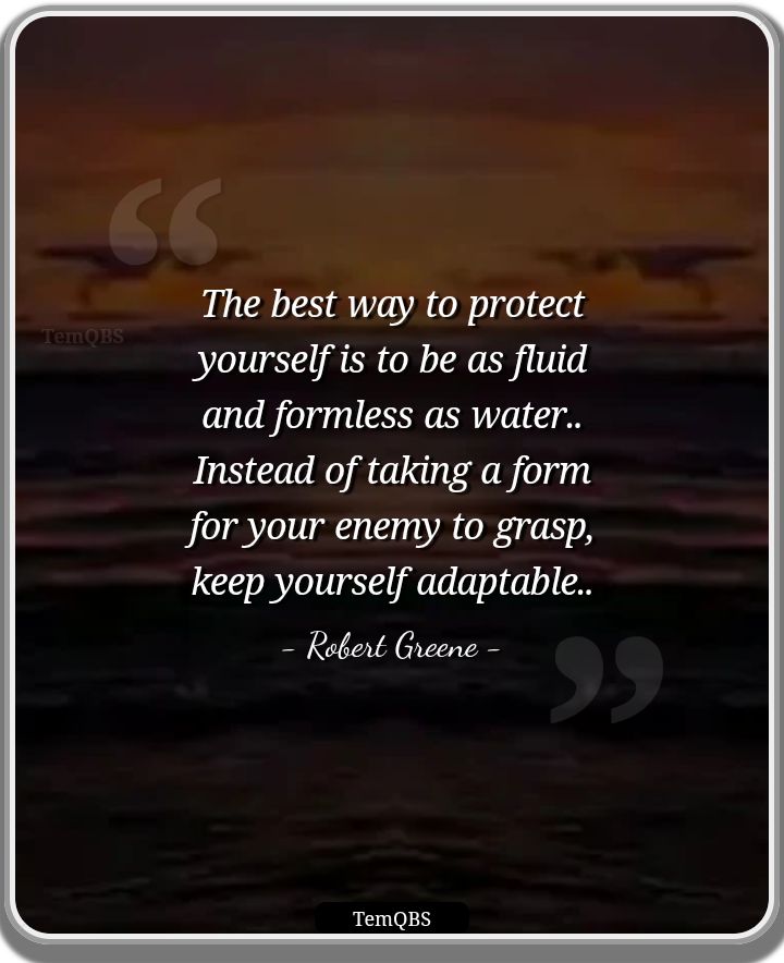 TemQBS's tweet card. being fluid means constantly adjusting your approach—changing tactics, behavior, or even your