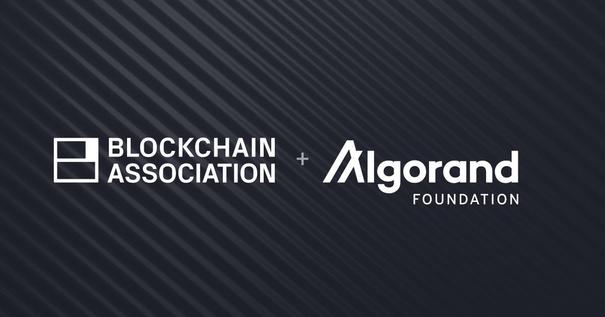 JeffCrowhurst's tweet card. Algorand Foundation joins Blockchain Association to shape U.S. crypto policy, advocating for innovation, open networks, and responsible governance in the blockchain industry.