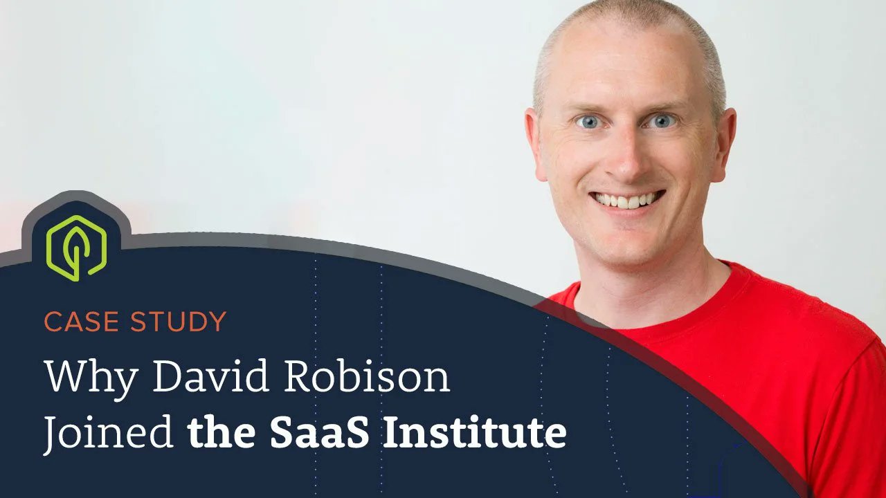 tinyseedfund's tweet card. A conversation with David Robison of Design Master Software on scaling past $2M+ ARR, avoiding founder isolation, and why he joined the SaaS Institute after 25 years in business.