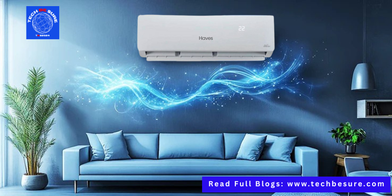 techbesure's tweet card. Best AC Brands in India – Discover the best AC brands in India for all weathers, featuring energy-efficient cooling, smart features, and long-last.