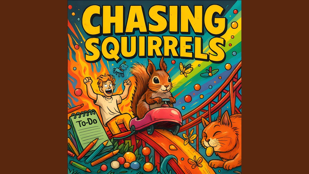 patrickcurl's tweet card. Chasing Squirrels