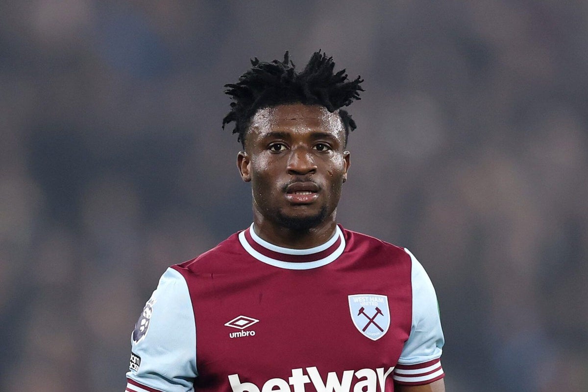 David_Ornstein's tweet card. A medical is scheduled to take place on Thursday ahead of Kudus signing a six-year contract at the north London club.