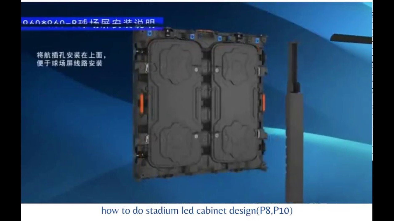 cailifeng20061's tweet card. Stadium led display for soccer field
