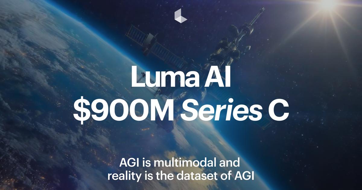 gravicle's tweet card. We are pleased to announce that Luma has raised a 900M Series-C and we are partnering with Humain to build a 2GW compute supercluster – Project Halo.
