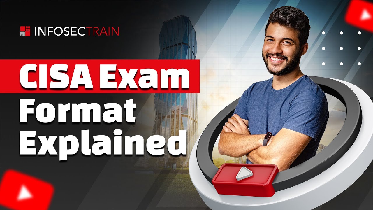 MKandari20235's tweet card. CISA Exam Format in Details | CISA Exam Syllabus 2025