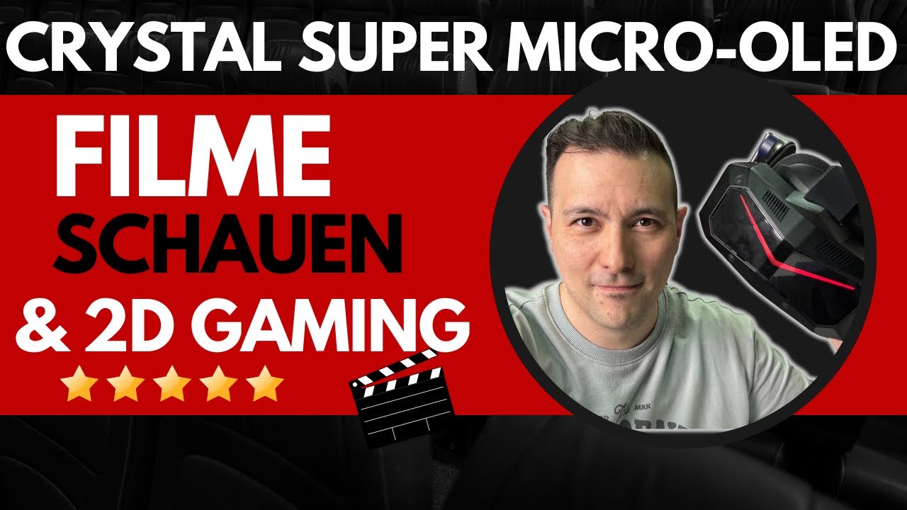 mrtvdeutsch's tweet card. Nie wieder Monitor? Flime Schauen & 2D Gaming Mit Der Super MicroOLED!