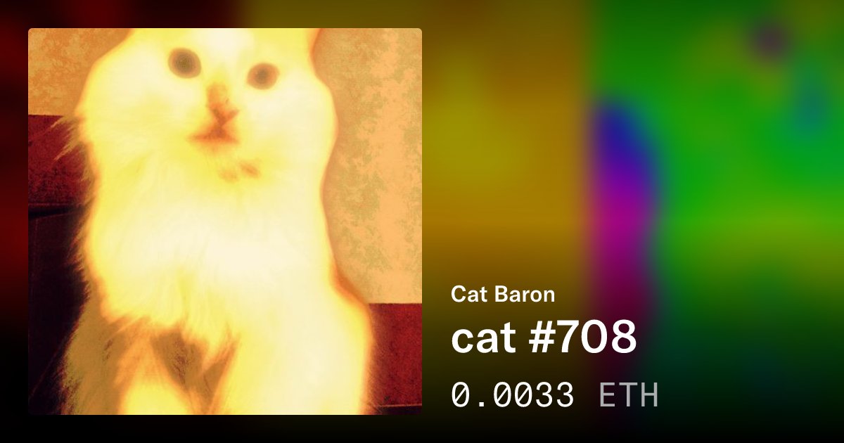 cry_aha's tweet card. Cat Barons portrait