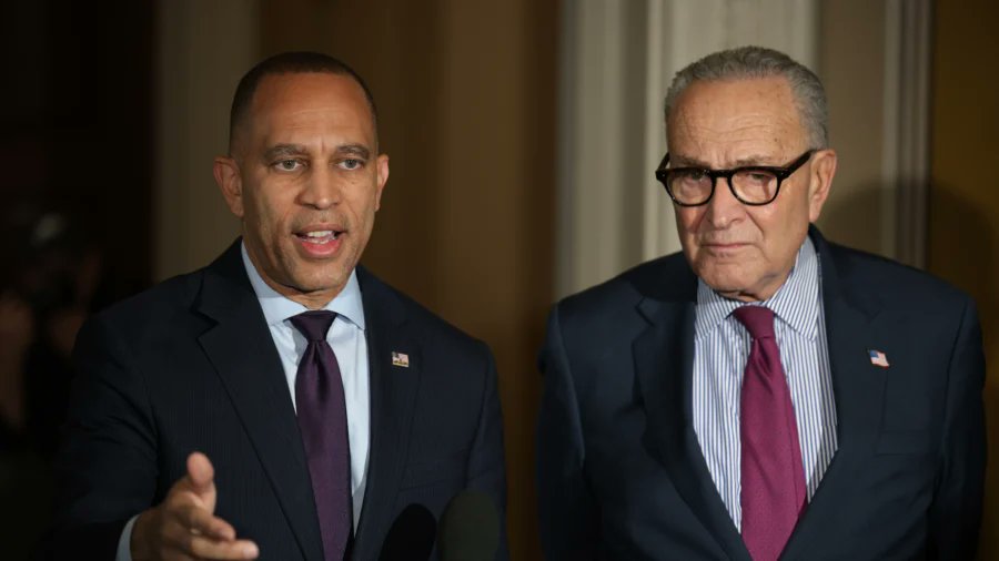 Spring202594791's tweet card. Senate Democrats again blocked Republicans’ stopgap funding bill from advancing in a 54 to 45 vote.