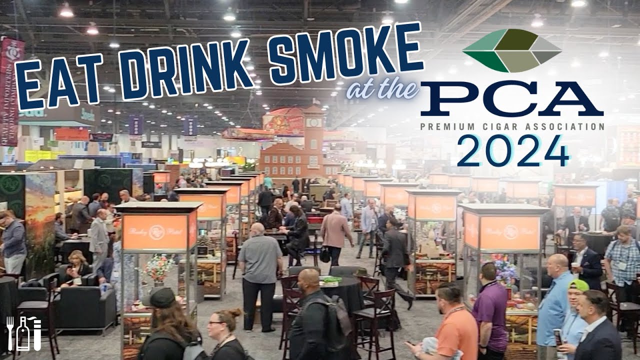 GoEatDrinkSmoke's tweet card. A Day at the Premium Cigar Association