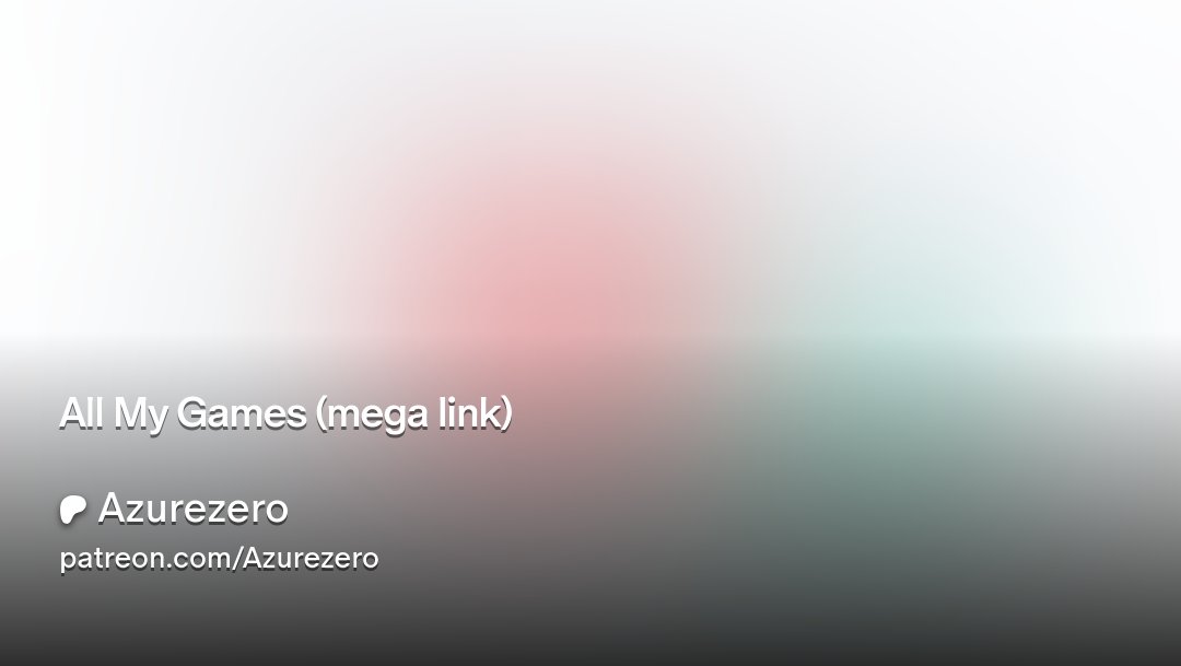 azurezeroart's tweet card. Get more from Azurezero on Patreon