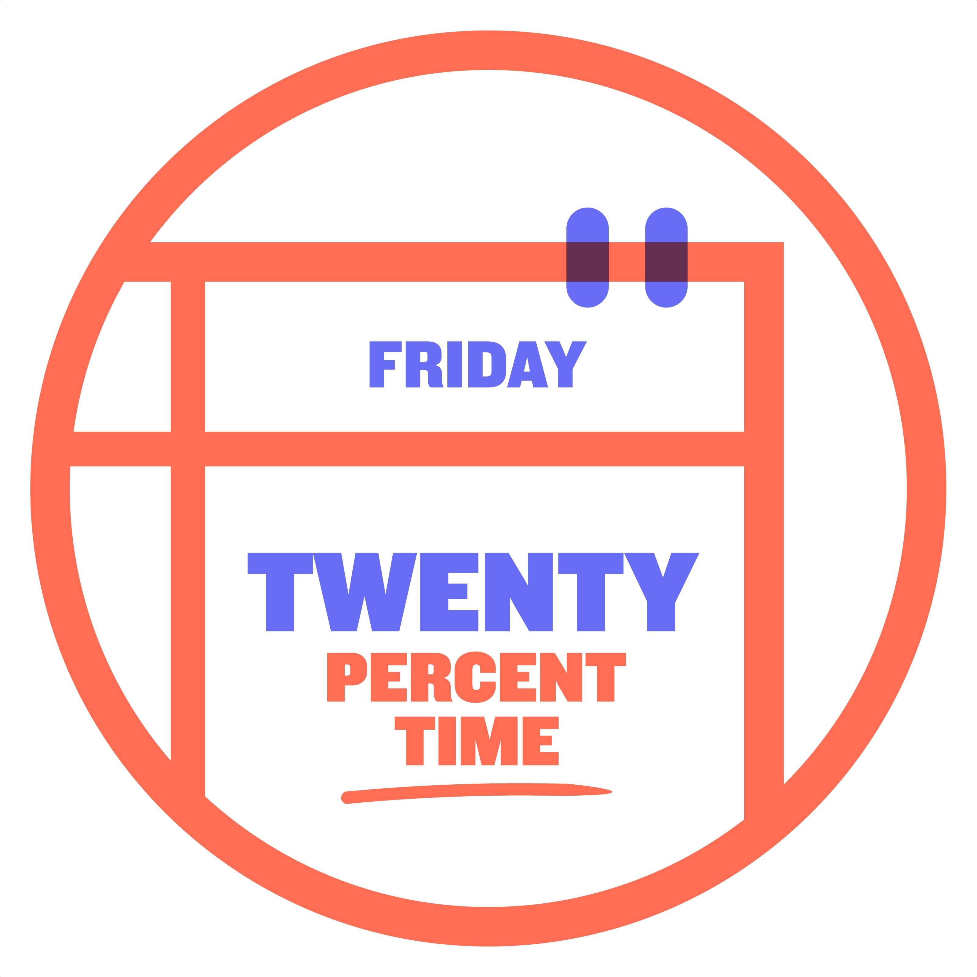 twentypercentfm's tweet card. Twenty Percent Time