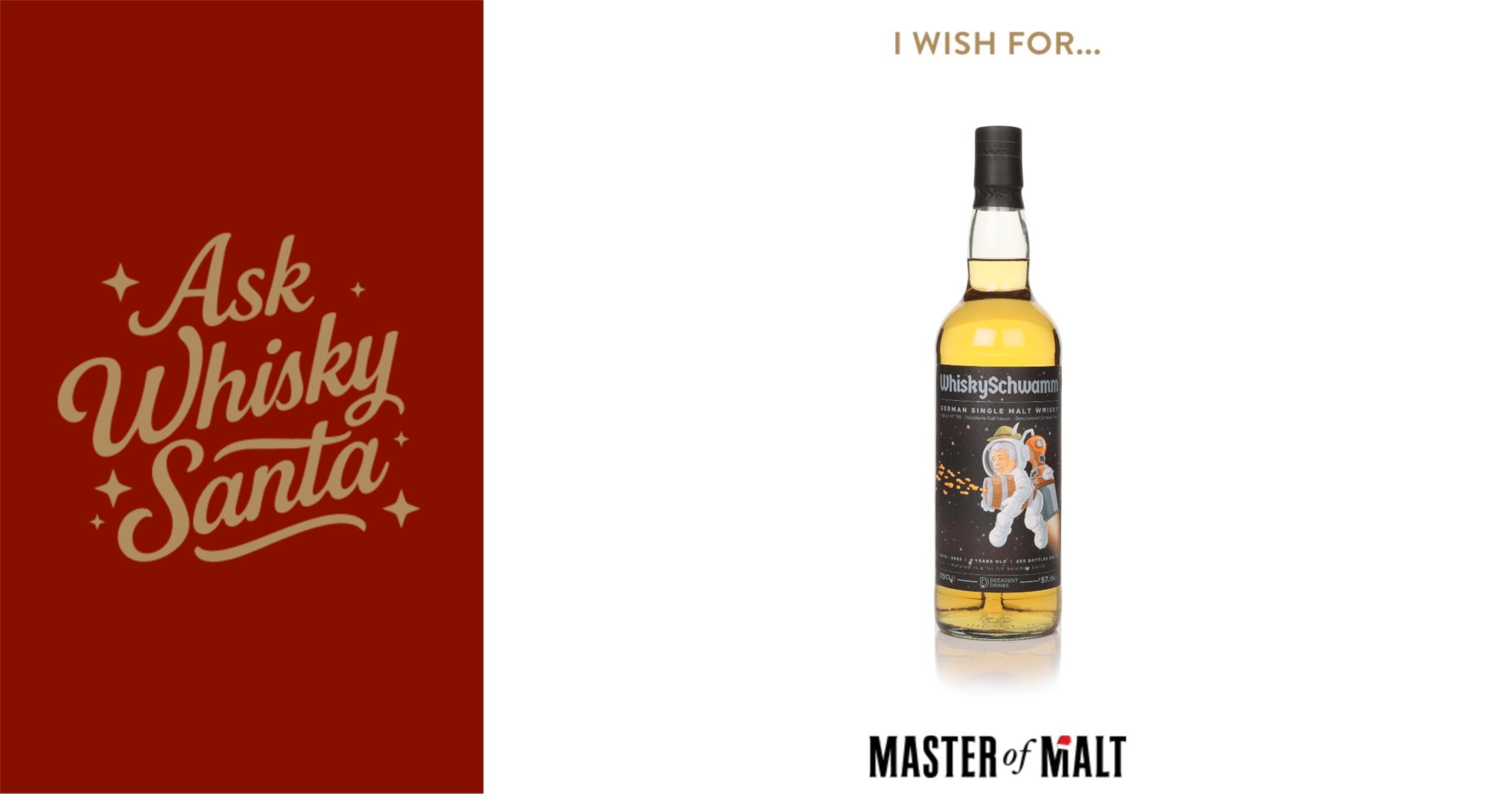 SmartSacks's tweet card. Indie bottler Decadent Drinks continues its collaboration with Whisky Sponge, this time with a German twist. Schwamm......