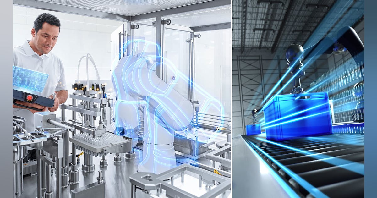 MachineDesign's tweet card. By implementing universal robot libraries, automation engineers use a single software environment.