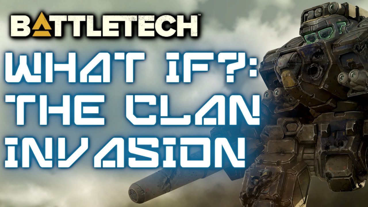 TheMechFrog's tweet card. BATTLETECH: What if? - The Clan Invasion.