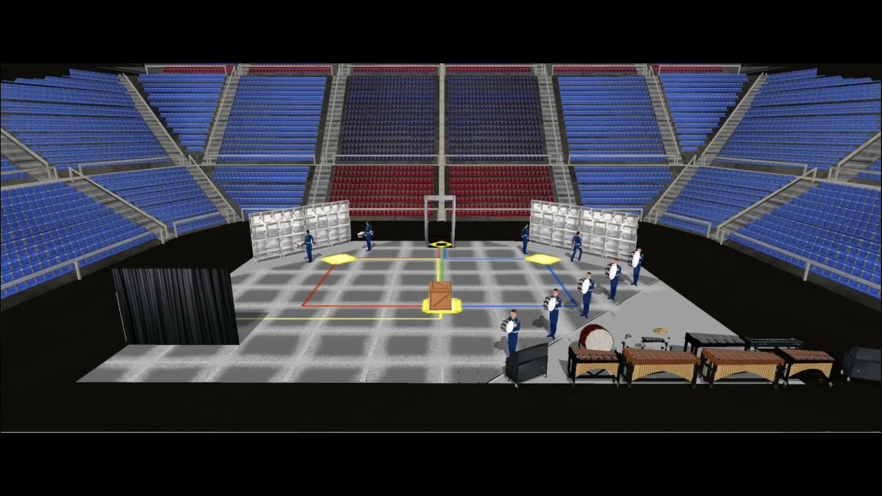 D3VisualDesigns's tweet card. Visual & Drill Design, Animation : 2012 Ashley Ridge HS Winter...