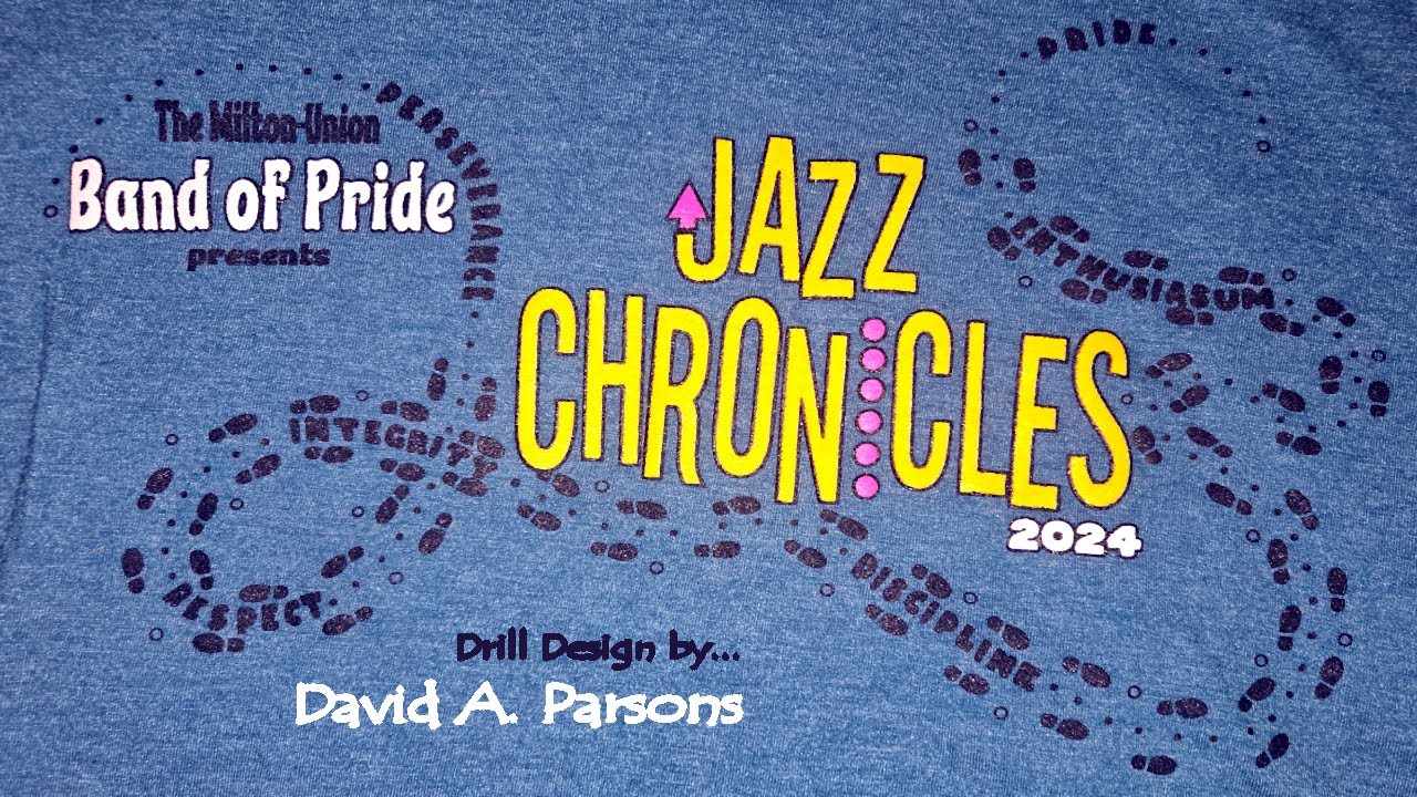 D3VisualDesigns's tweet card. Visual & Drill Design : 2024 Milton-Union High School, OH - "Jazz...