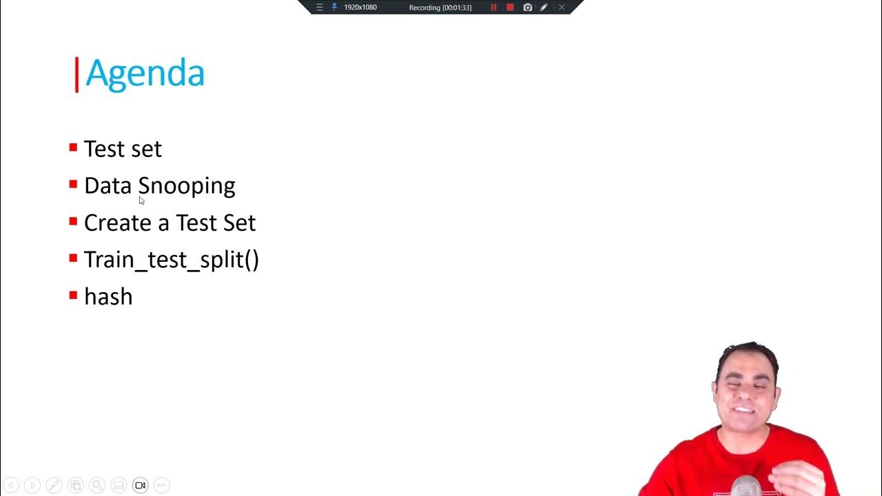 DrMElhosseini's tweet card. Lecture 19: The Art of the Test Set: Protect Your Models from Data...