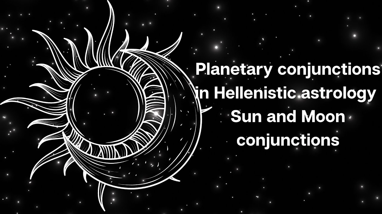 Goforastrology's tweet card. Planetary conjunctions in Hellenistic astrology I Sun and Moon...