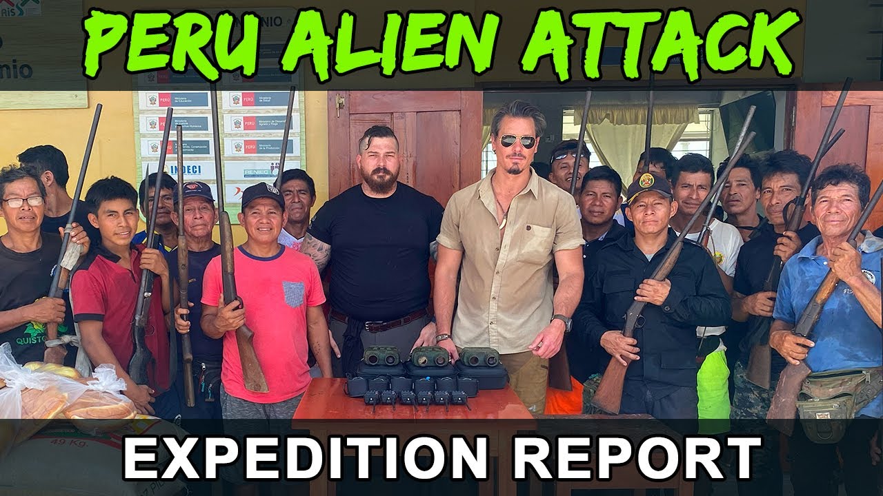TimothyAlberino's tweet card. Peru Alien Attack Expedition Report