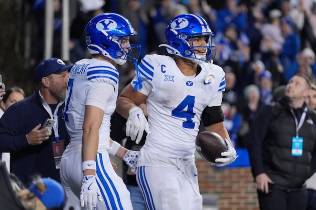 TTRedRaiders's tweet card. Four teams remain in the hunt for a spot in the Big 12 championship game. What are the Big 12 championship tiebreaker scenarios involving BYU, Texas Tech, Utah and Arizona State?