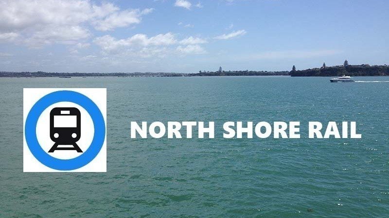 fossilfuelfade's tweet card. Rail to the North Shore of Auckland
