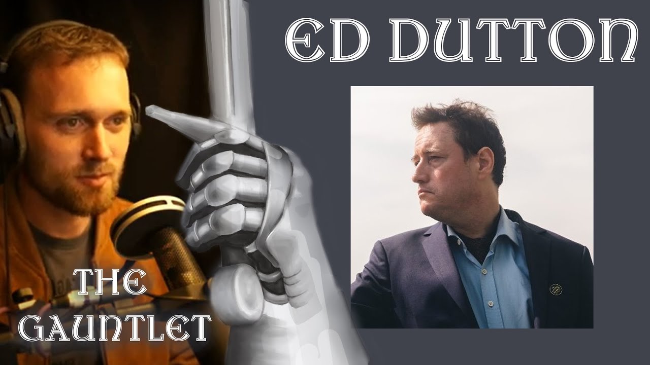 PoThePerson's tweet card. Ed Dutton faces The Gauntlet