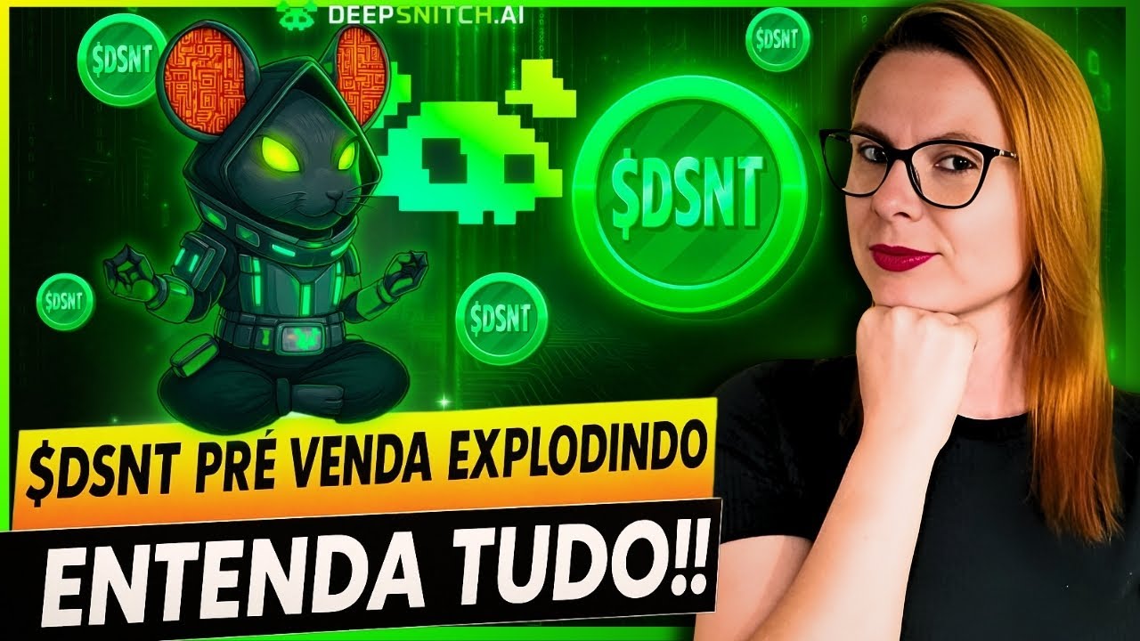 ZyraCriptonica's tweet card. DeepSnitch AI: Ferramentas Insanas, Pré-venda Ativa e Auditoria —...