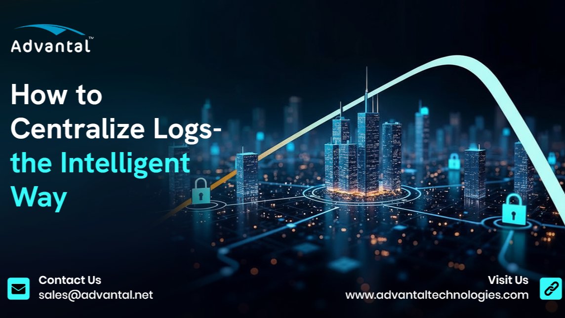 Advantal's tweet card. Every enterprise system, from your perimeter firewalls to your Linux hosts is constantly generating logs. These aren’t just records.