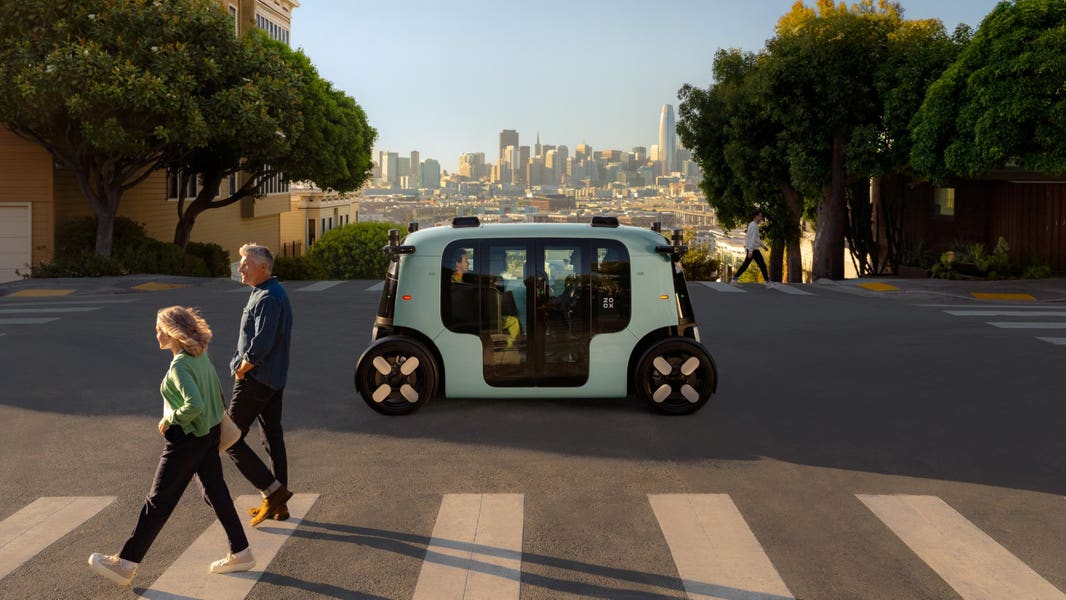 TechTradeTao's tweet card. Zoox isn’t yet charging for rides in its electric vehicles, which don’t have steering wheels, mirrors or pedals. But cofounder Jesse Levinson thinks regulatory approval is close.
