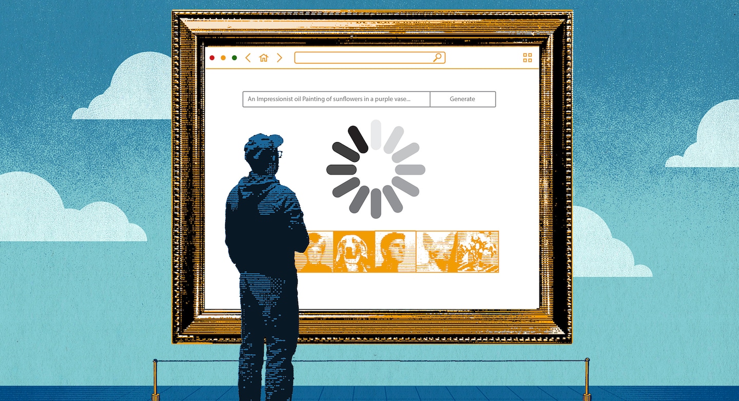 XMachinaAI's tweet card. We can think of the generated art as something to be curious about.