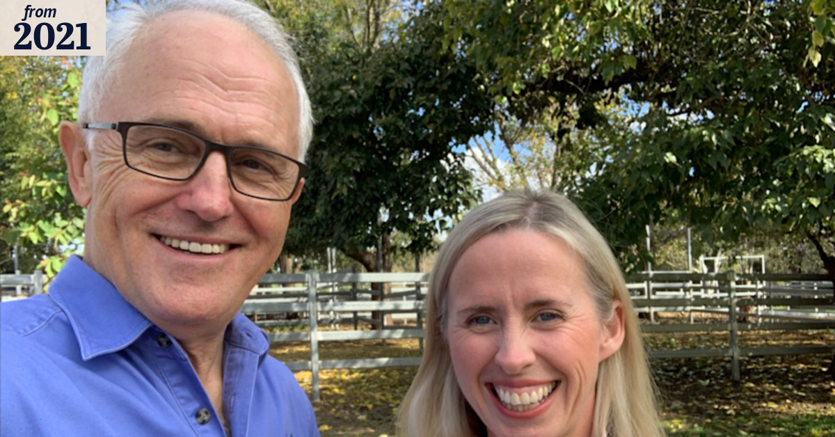 simonahac's tweet card. Deputy Premier John Barilaro has described the former PM as an ‘albatross around the neck of the Liberal Party’.