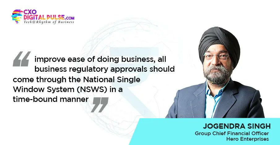 cxodigitalpulse's tweet card. Jogendra Singh Group CFO Hero Enterprises Despite global growth prospects remaining subdued, India is expected to register 7% growth in FY24 led by domestic demand. The GoI will have the task of...