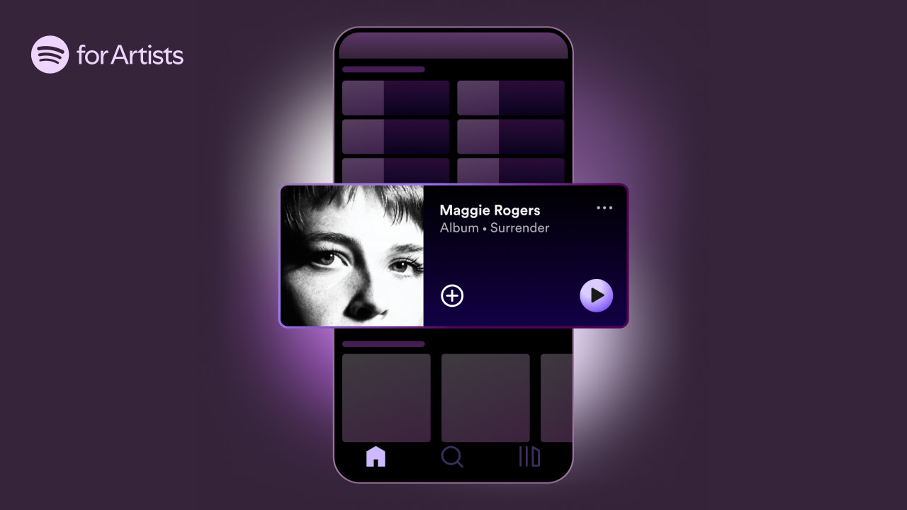 compilationRec's tweet card. Amplify your music to grow your fanbase. Create campaigns to promote new and catalog releases any time from the top of Spotify's Home. Develop fans, reactivate listeners, grow your audience. Release...