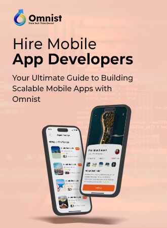 OmnistTechHub's tweet card. In today's digital-first world, mobile apps are the bridge between businesses and customers. Whether you're a startup or an established enterprise, having a