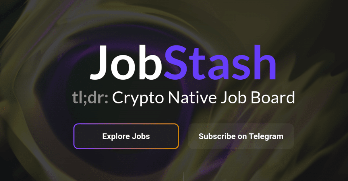 fidem_1's tweet card. Crypto Native Jobs