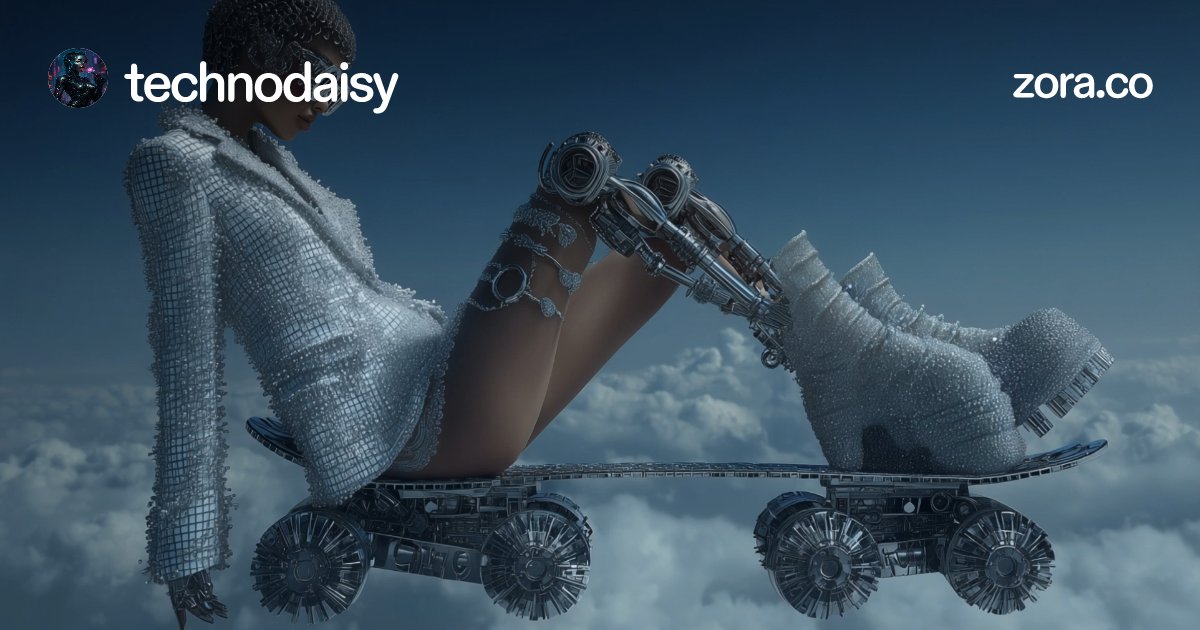 TechnoDaisyDo's tweet card. New World Flow