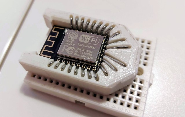 hackaday's tweet card. It all started with wanting to program an ESP-12 variant of an ESP8266 module without involving any solder. Displeased with all the socket offerings on Thingiverse, [tweeto] set out to design their…