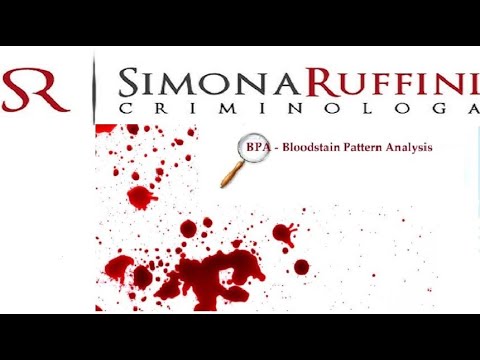 RuffiniCrime's tweet card. SOPRALLUOGO E PROFILING: La BPA: cos'è la Bloodstain Pattern Analysis...