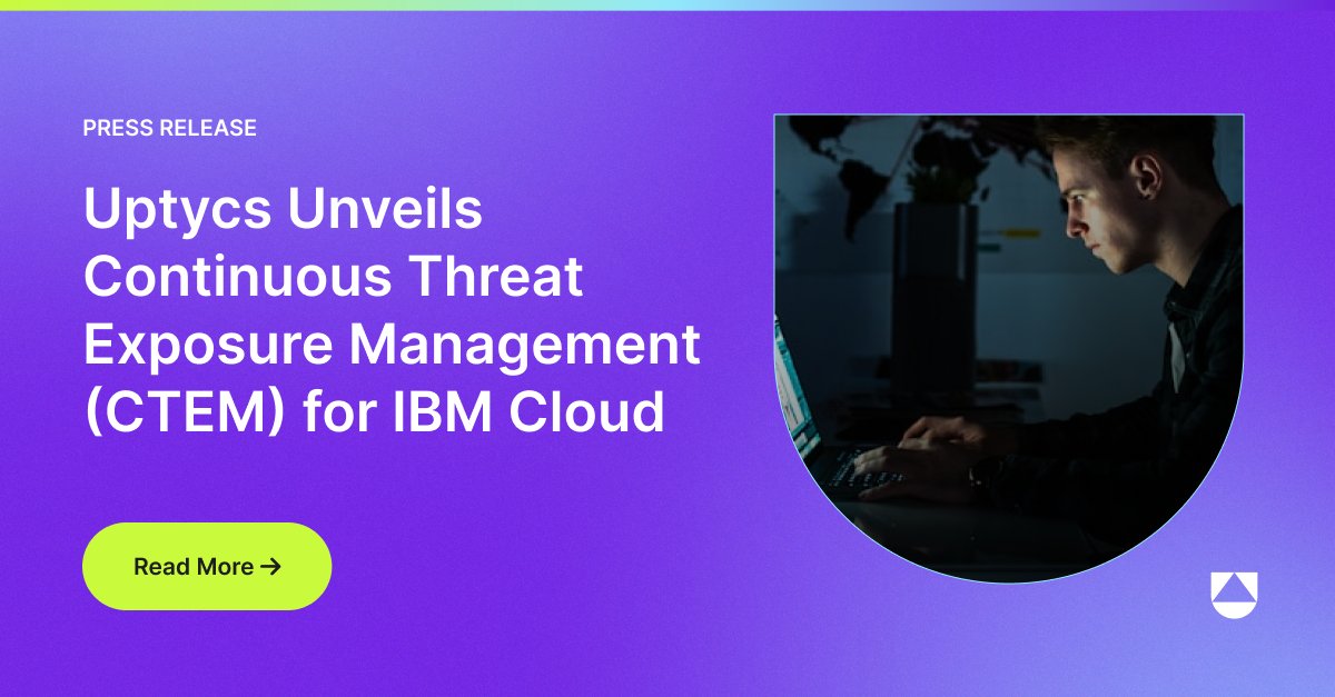 uptycs's tweet card. Uptycs introduces Continuous Threat Exposure Management (CTEM) for IBM Cloud, the first unified security solution delivering complete visibility & control.