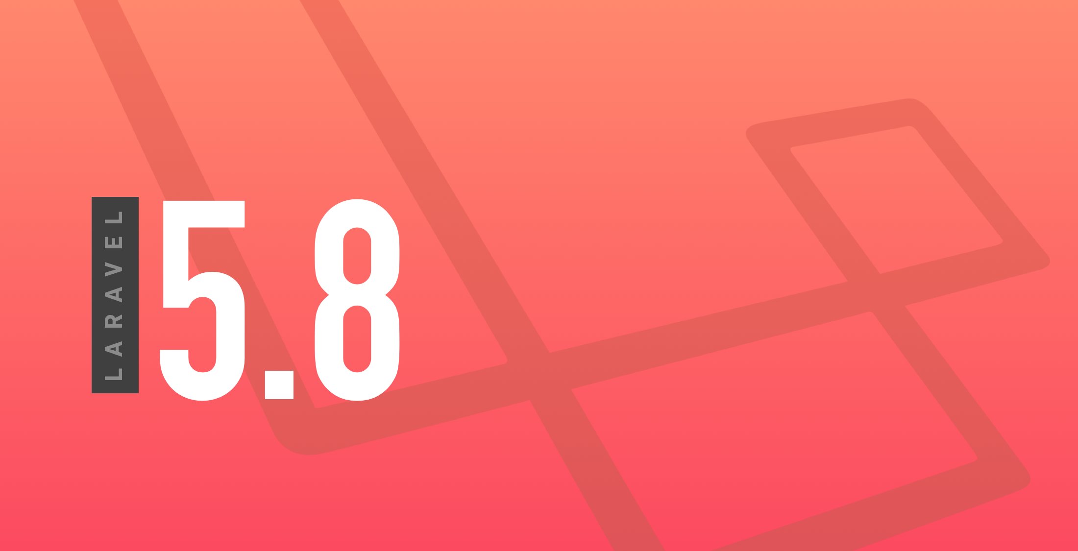 laravelnews's tweet card. Laravel 5.8 is now released and available to everyone. This release includes several new features along with the latest bug fixes and improvements to the framework’s core.