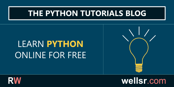 ryanwellsr's tweet card. This tutorial covers Python functions, user-defined functions, the map function, lambda functions, functions versus methods, and function objects.