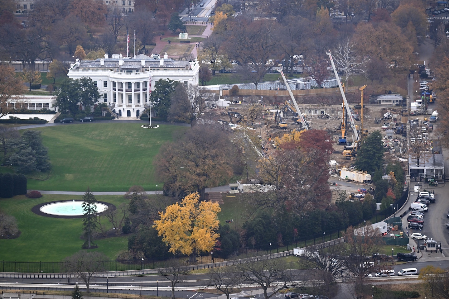 BillKristol's tweet card. The president and James McCrery had argued in recent weeks over the project’s size, with Trump pushing him to expand the ballroom.