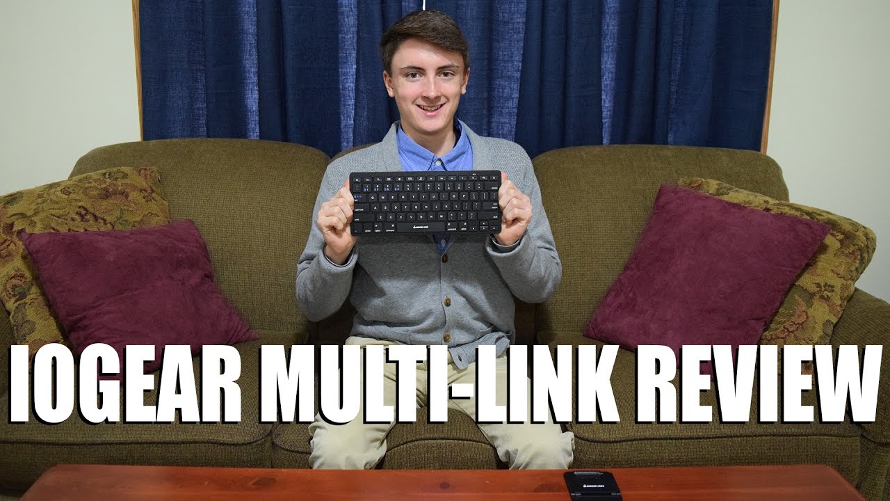 PaulDoesTech's tweet card. IOGEAR Multi- Link Bluetooth Keyboard Review!