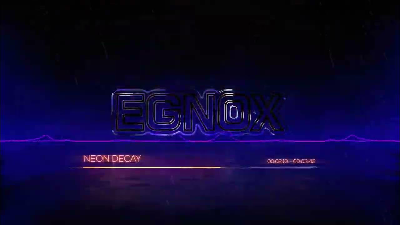 cyberpulse_wave's tweet card. EGNOX - NEON DECAY #bassmusic #electronicunderground #NowPlaying...