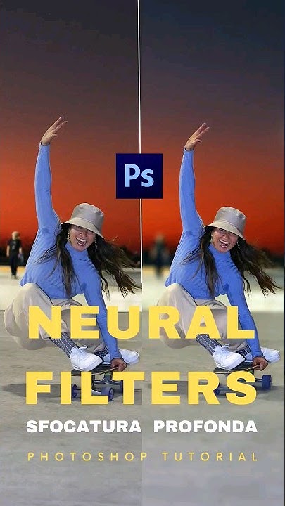 M_archphotoart's tweet card. Neural Filters di Photoshop - Sfocatura sfondo
